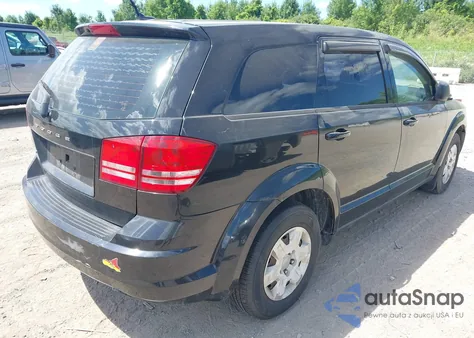 2012 Dodge Journey Se/Avp из США, поврежденный, VIN 3C4PDCAB5CT203882